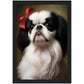 »Japanese Chin med rosett«