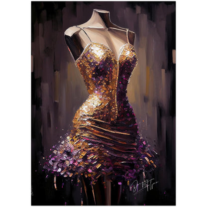 »Lavender Luminance Dress«