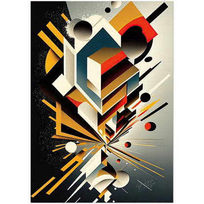 »Powerful Linear Dynamics« retro poster