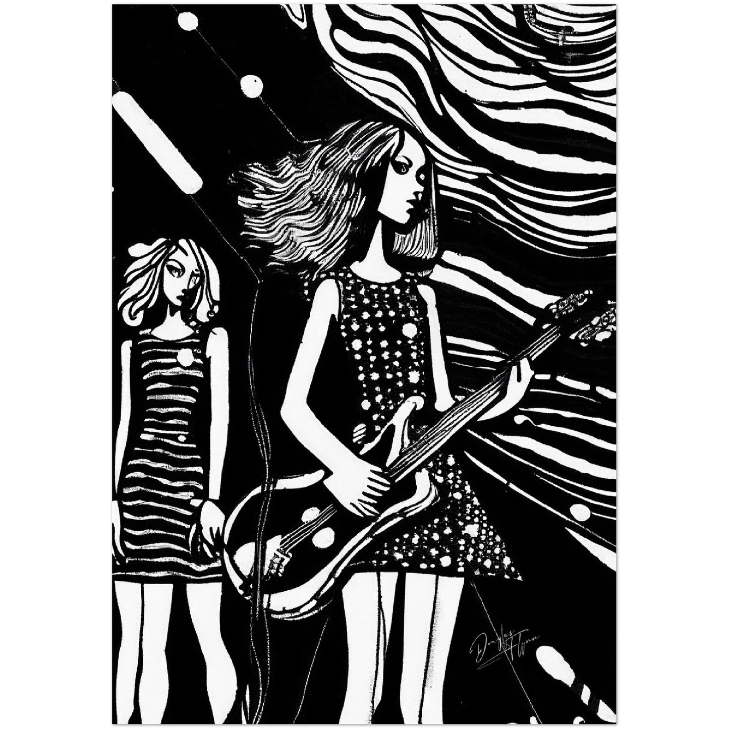 »From Practice to Performance« retro poster