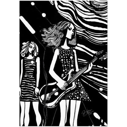 »From Practice to Performance« retro poster
