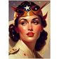 »Captain Freedom« retro poster