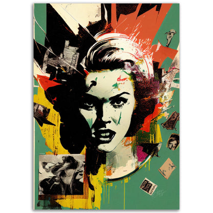 »Stiff Montage« retroposter