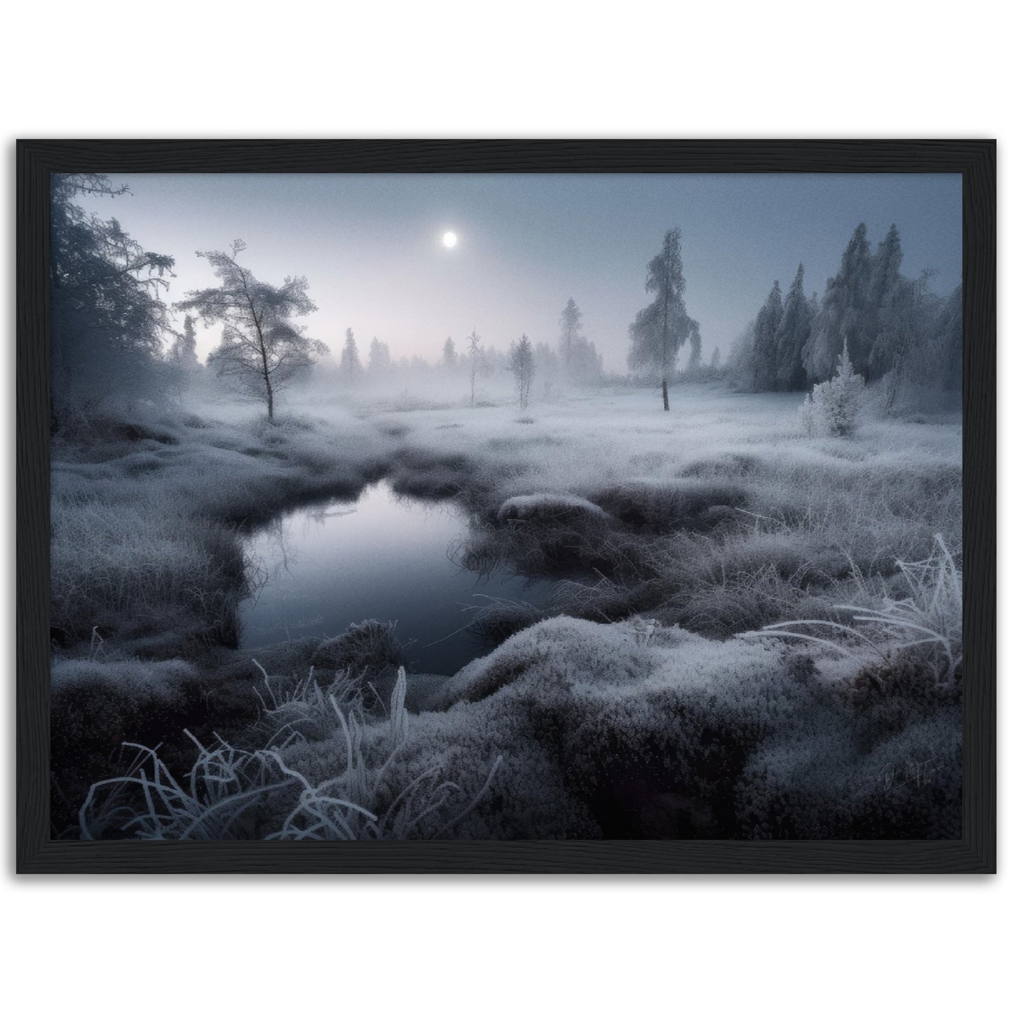 »The Resonance of Stillness« landskapsposter