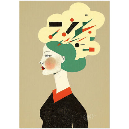 »The Beauty of Friendship« retro poster