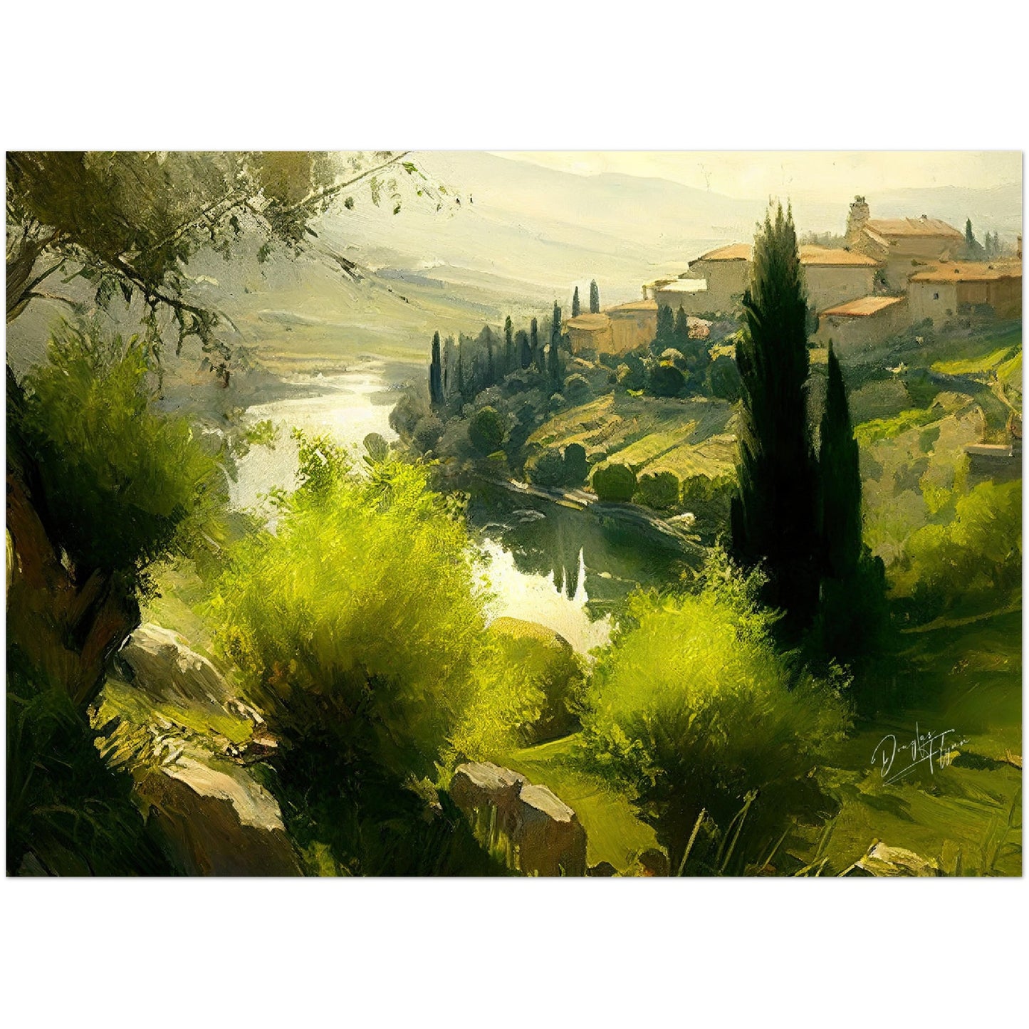 »Tumbled Terrain of Tuscany«