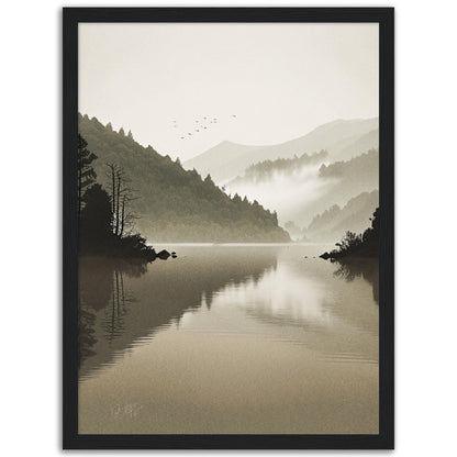 »Lake« designposter