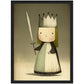 »Fussy Little Princess« retro poster
