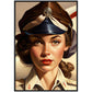»Let me be your wingman« retro poster