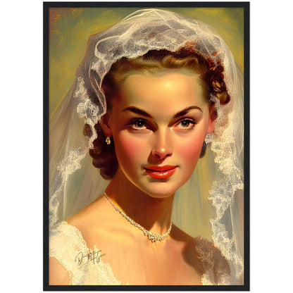 »Wedding Memories« retro poster