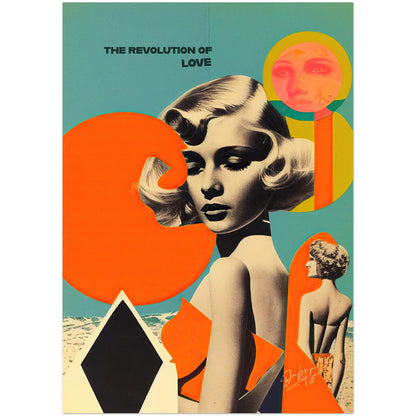 »The Revolution of Love«retro poster