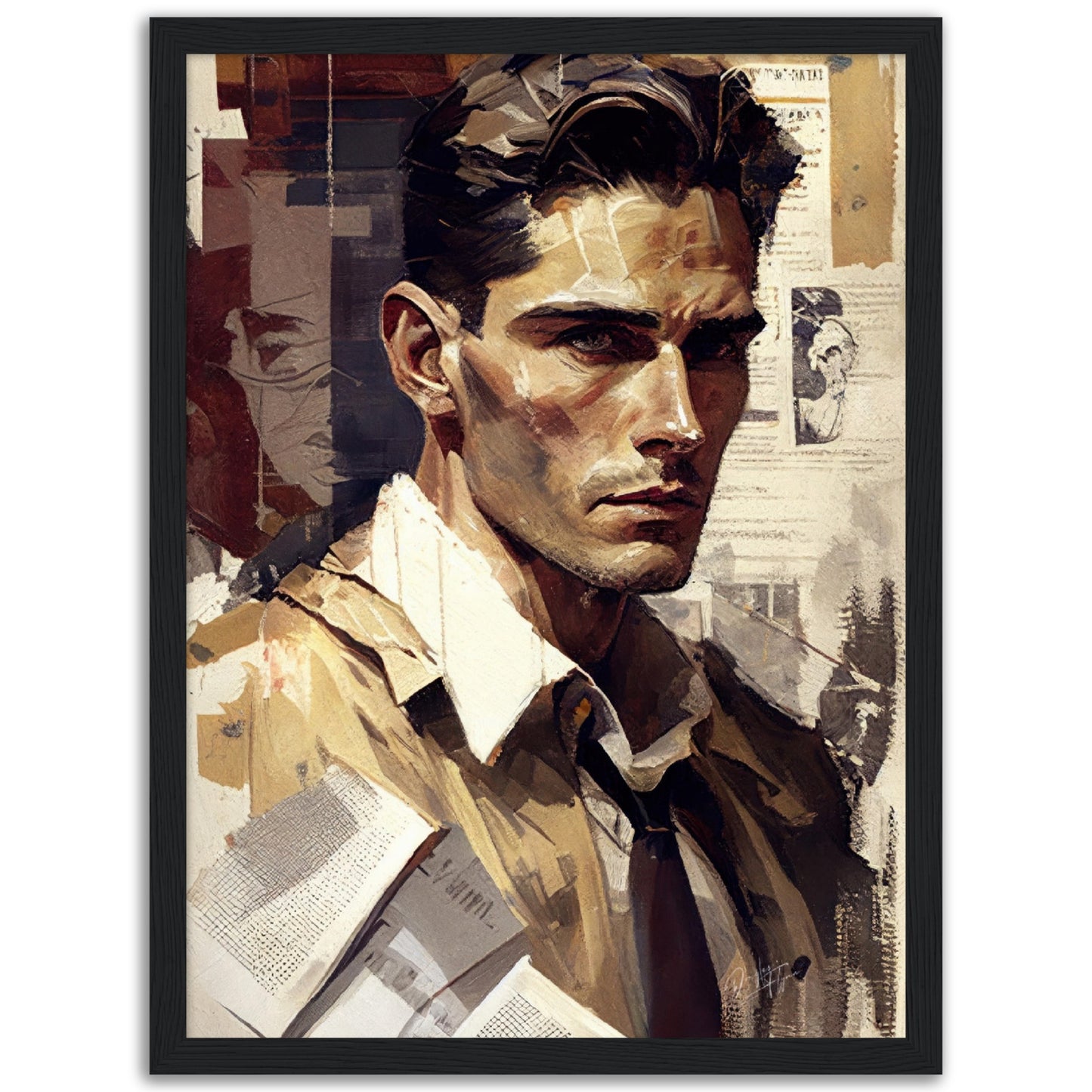 »Identity Impression« retroposter