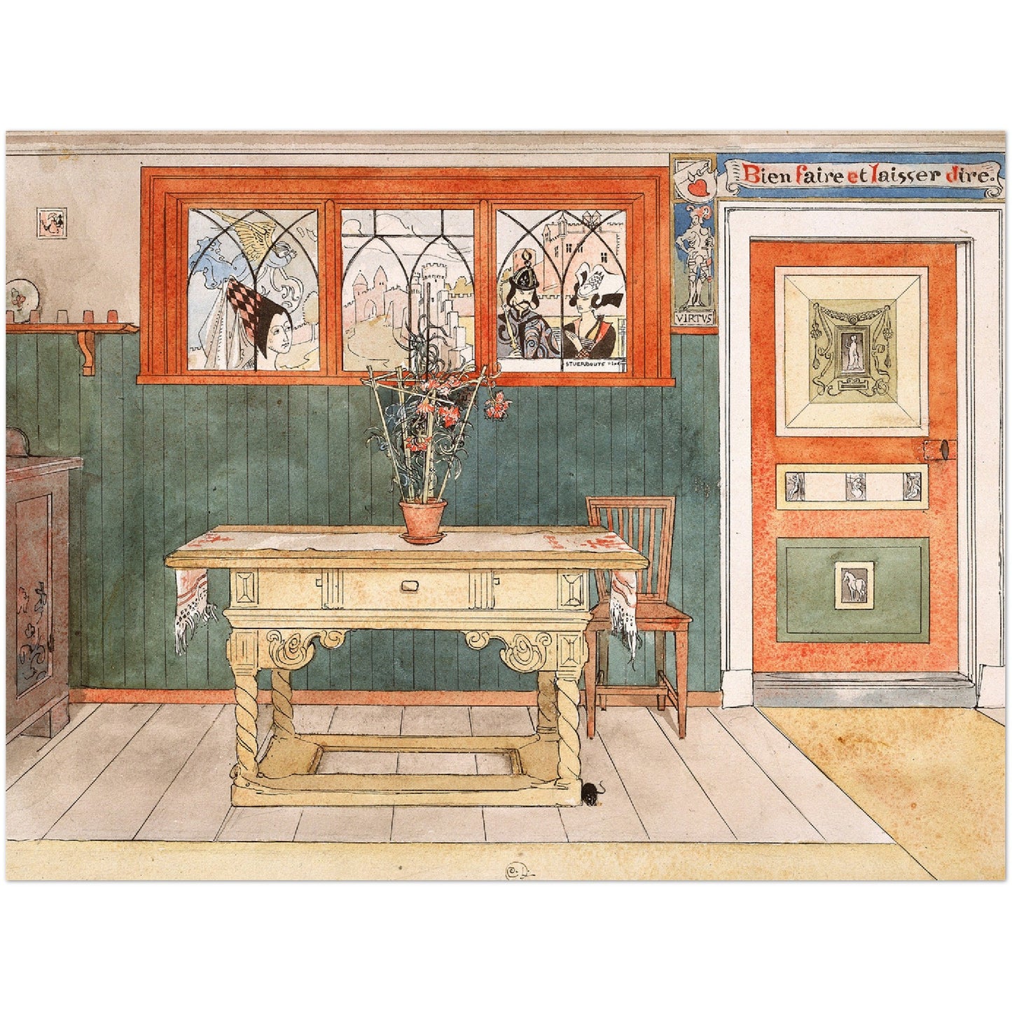 »Matsalen« av Carl Larsson