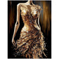 »Golden Glimmer Dress«