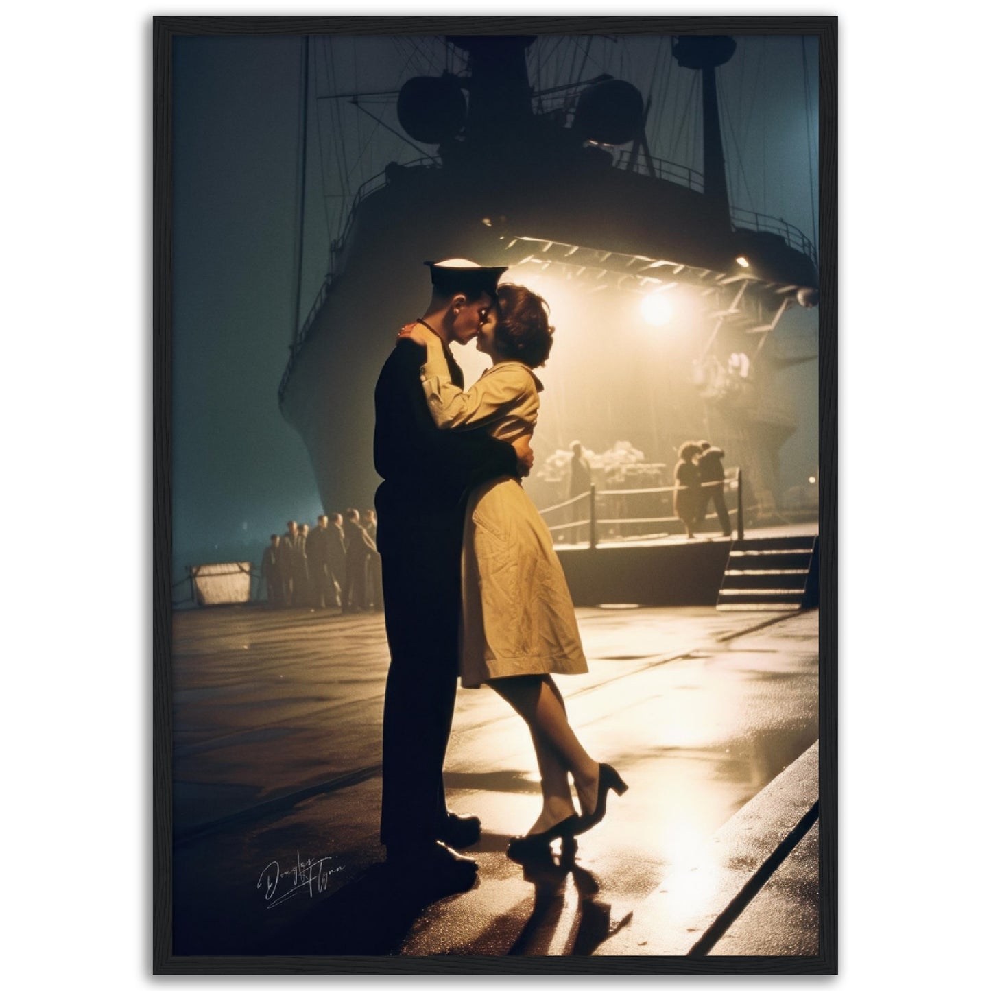 »Perfect Kiss« retroposter