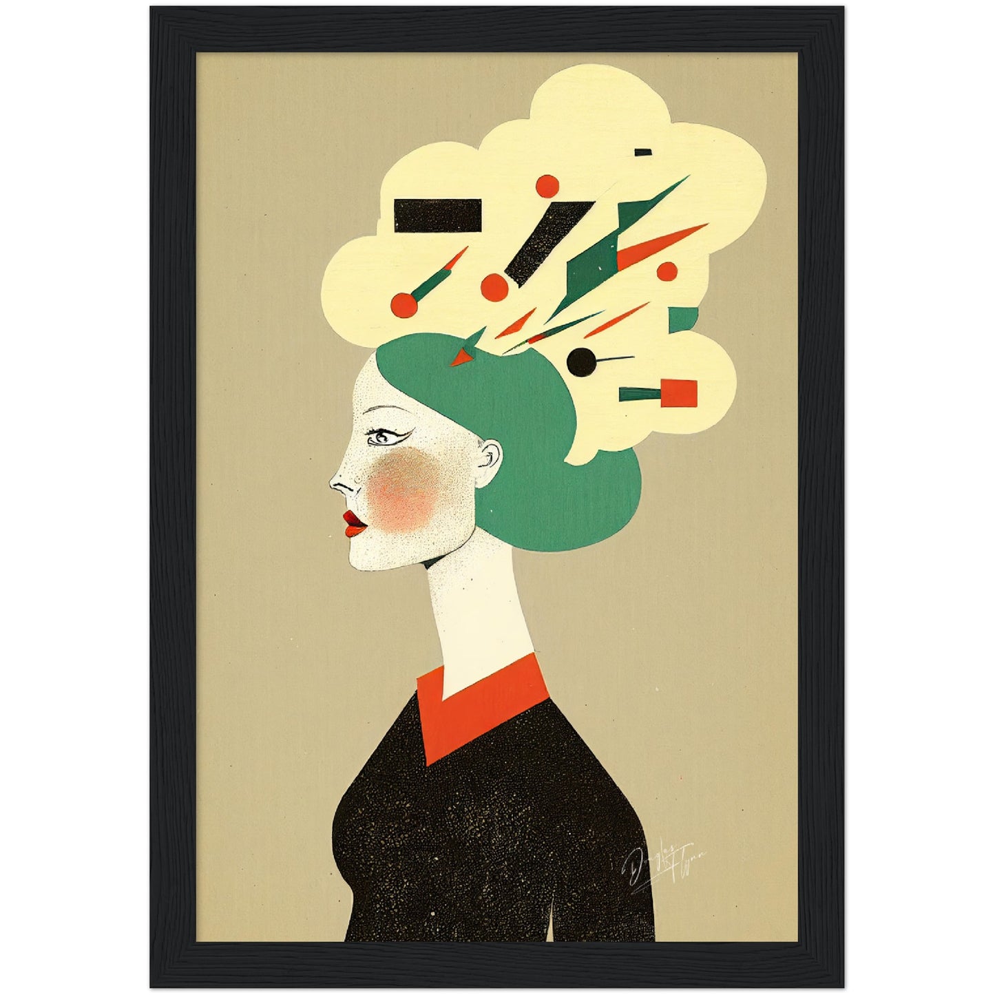 »The Beauty of Friendship« retro poster