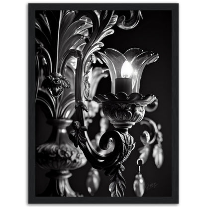 »Chandelier Reflections« poster