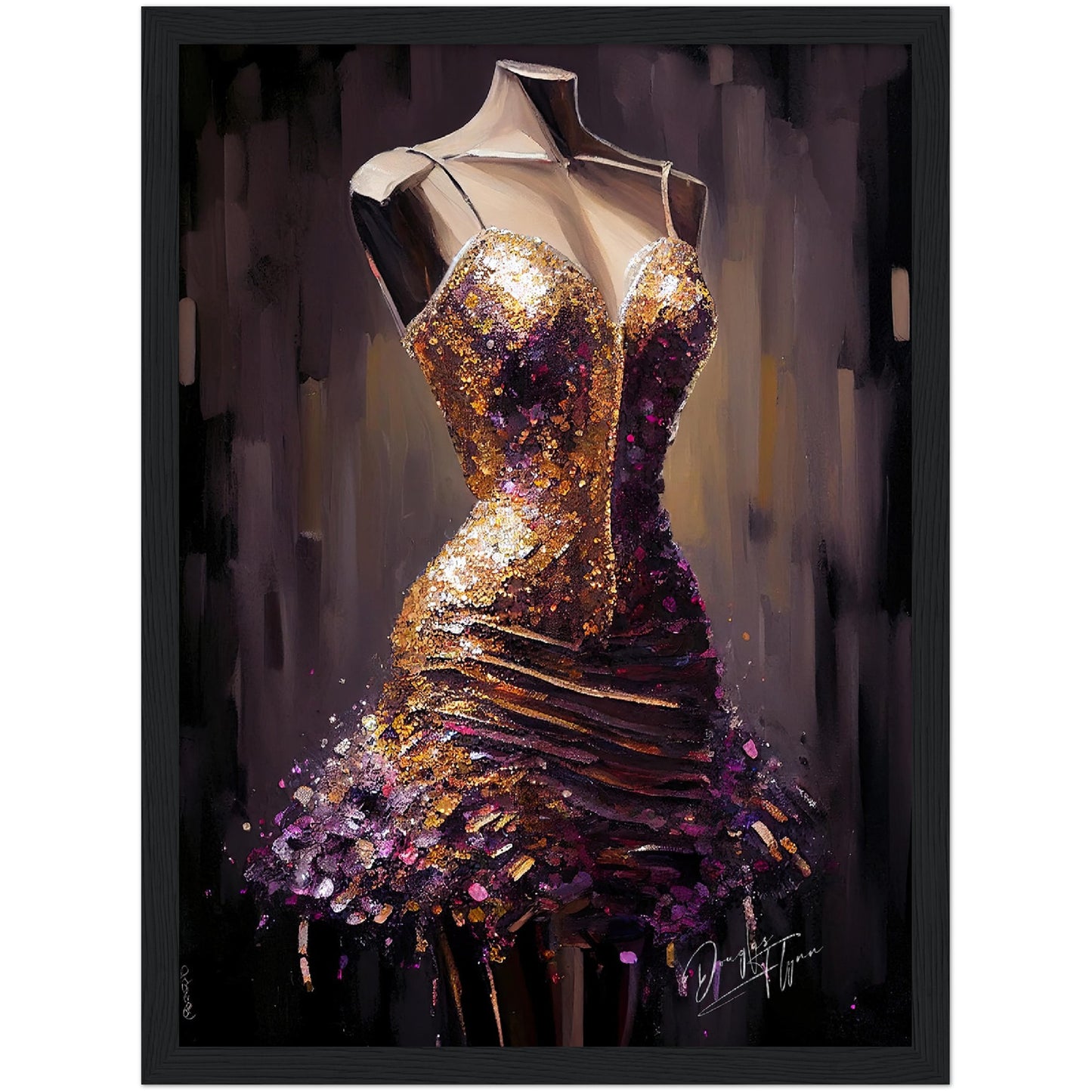 »Lavender Luminance Dress«
