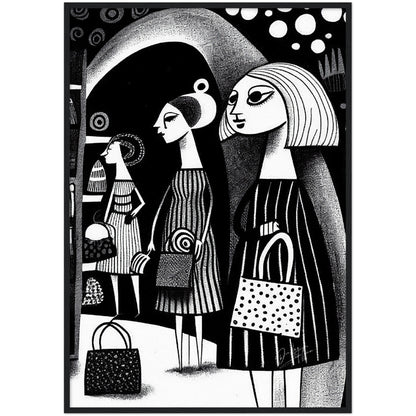 »Even More Shopping« retro poster