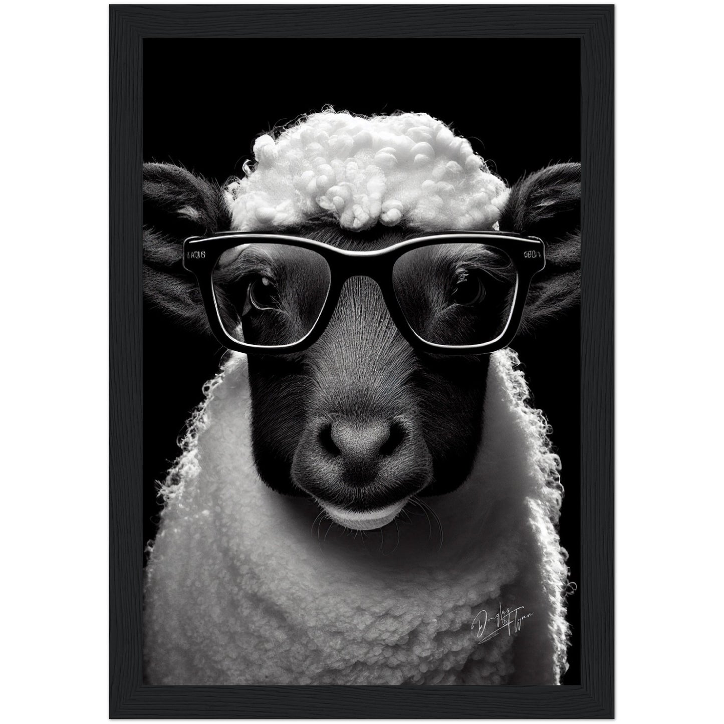»Wolly Wisdom« retro poster