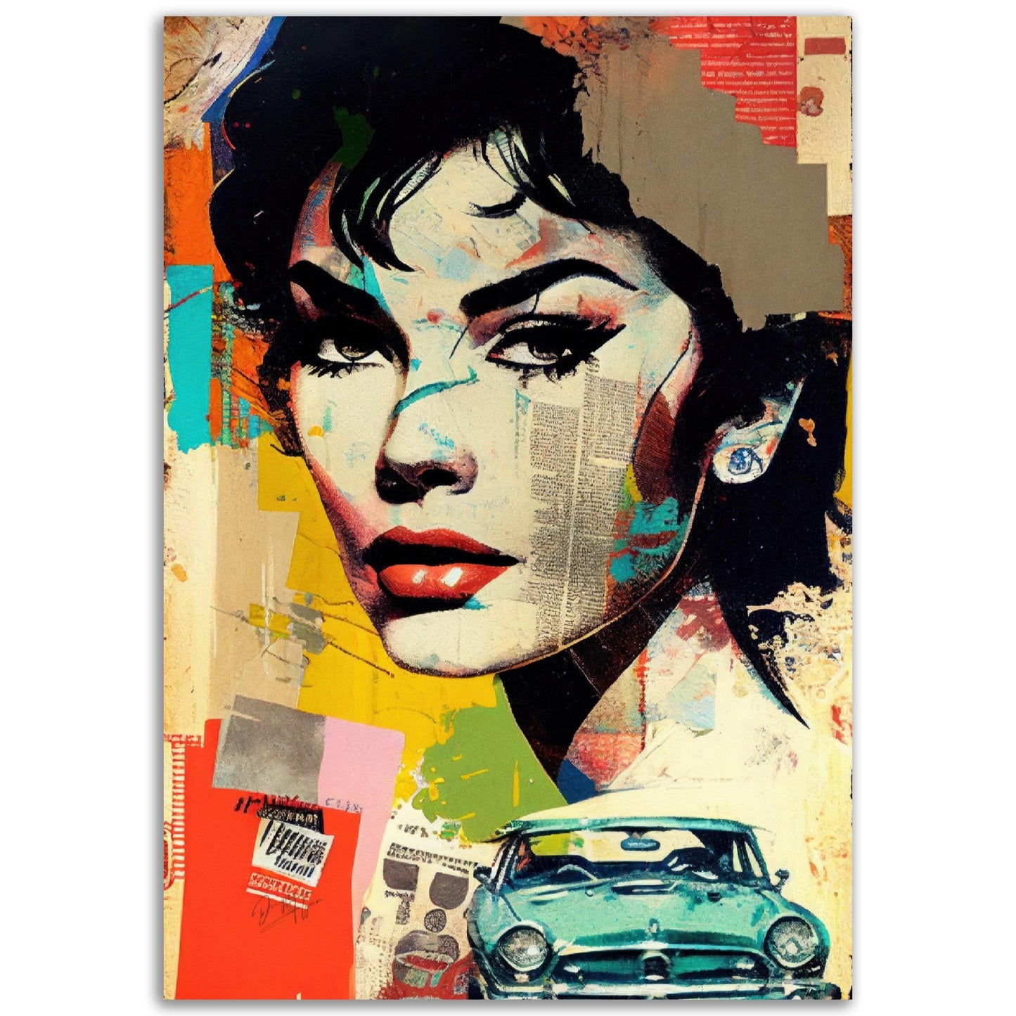 »Identity Mix« retroposter