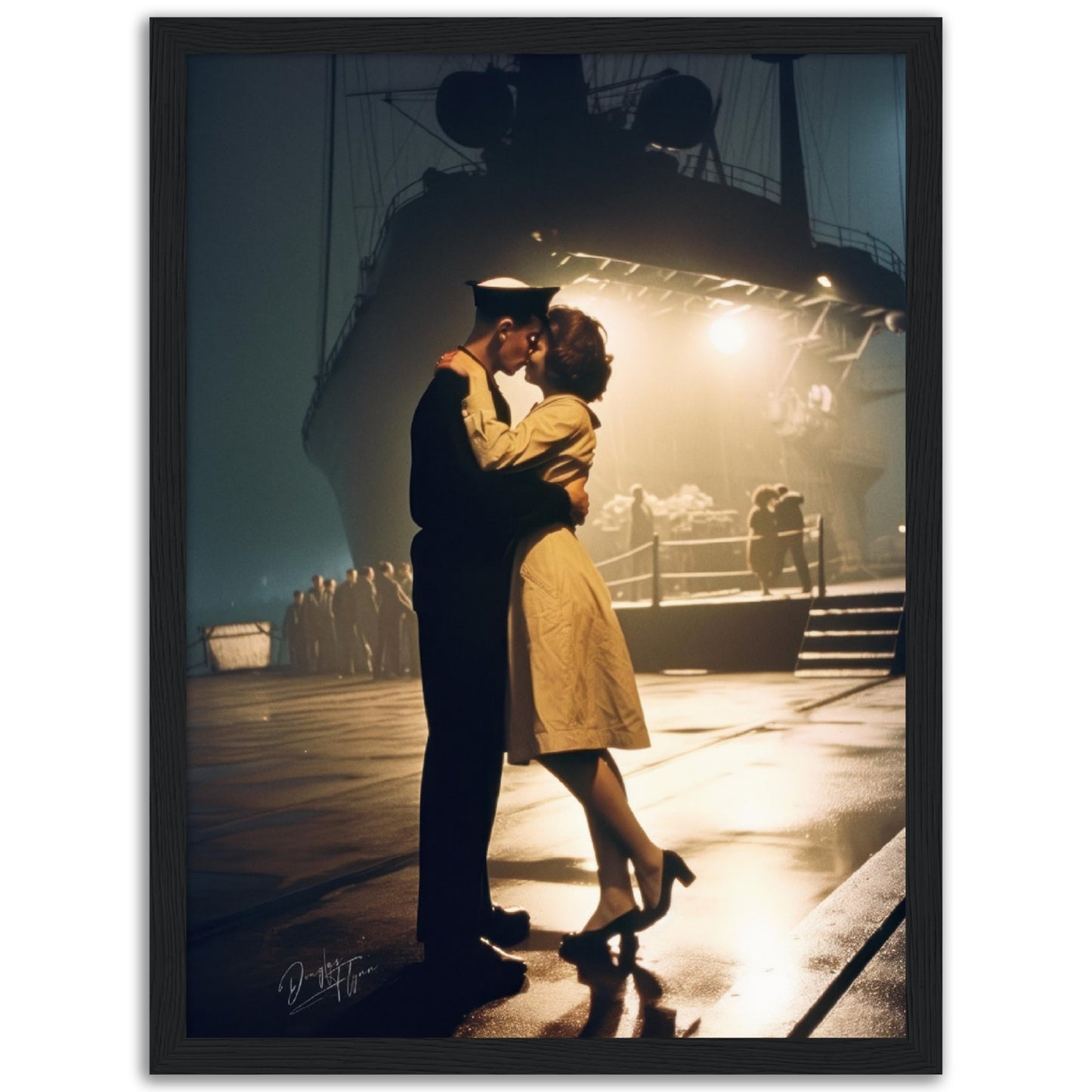 »Perfect Kiss« retroposter