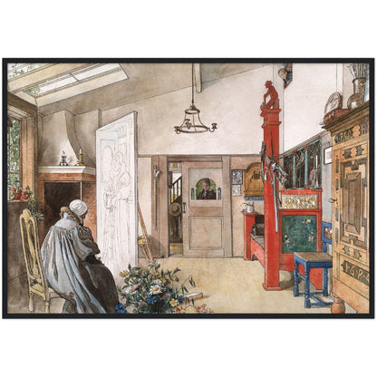»Ateljén, ena hälften« av Carl Larsson