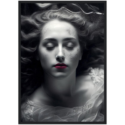 »Mermaid's Allure« retro poster