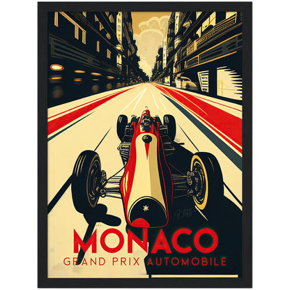 »Kickin' It Old School« retro poster