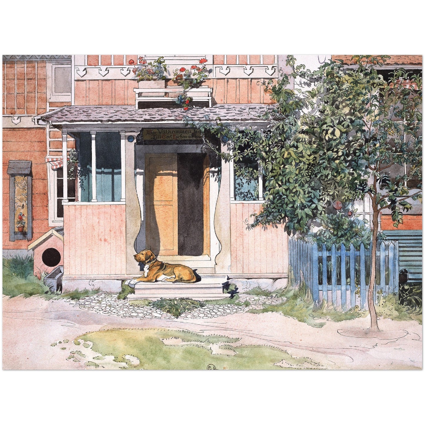 »Verandan« av Carl Larsson