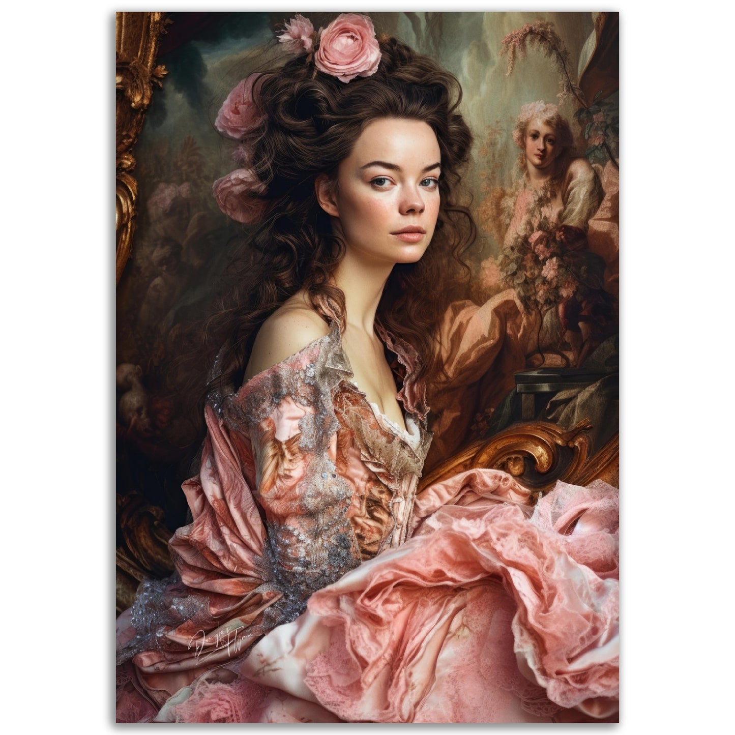 »Mesmerizing Rococo Enchantments« poster