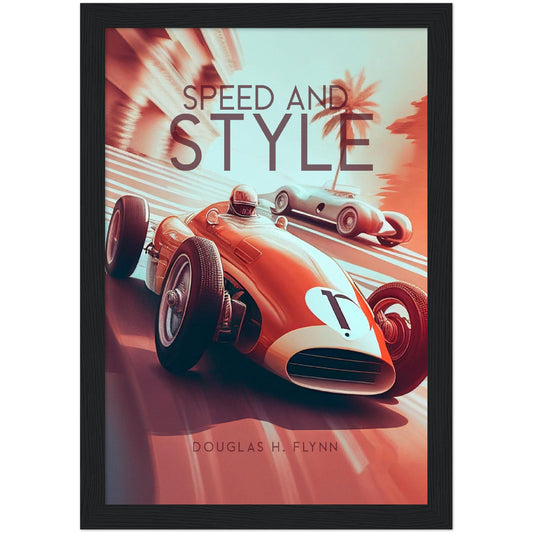 »Speed And Style« merch poster
