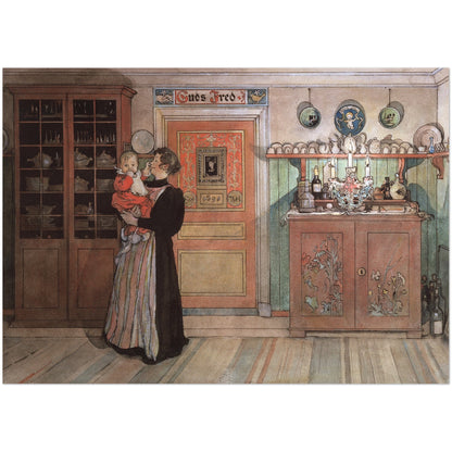 »Mellan jul och nyår« av Carl Larsson