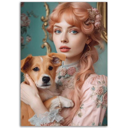 »Enchanting Rococo Forest Fantasies« poster