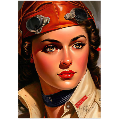 »Lets barrel roll« retro poster