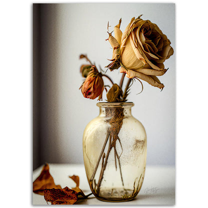 »Rusty Rose« designposter