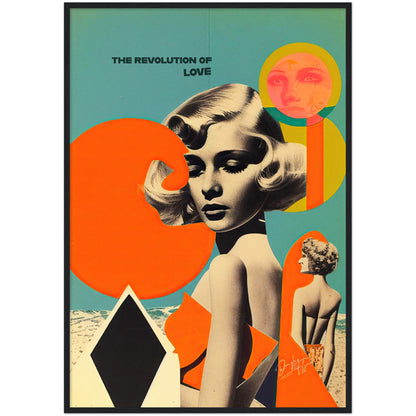 »The Revolution of Love«retro poster