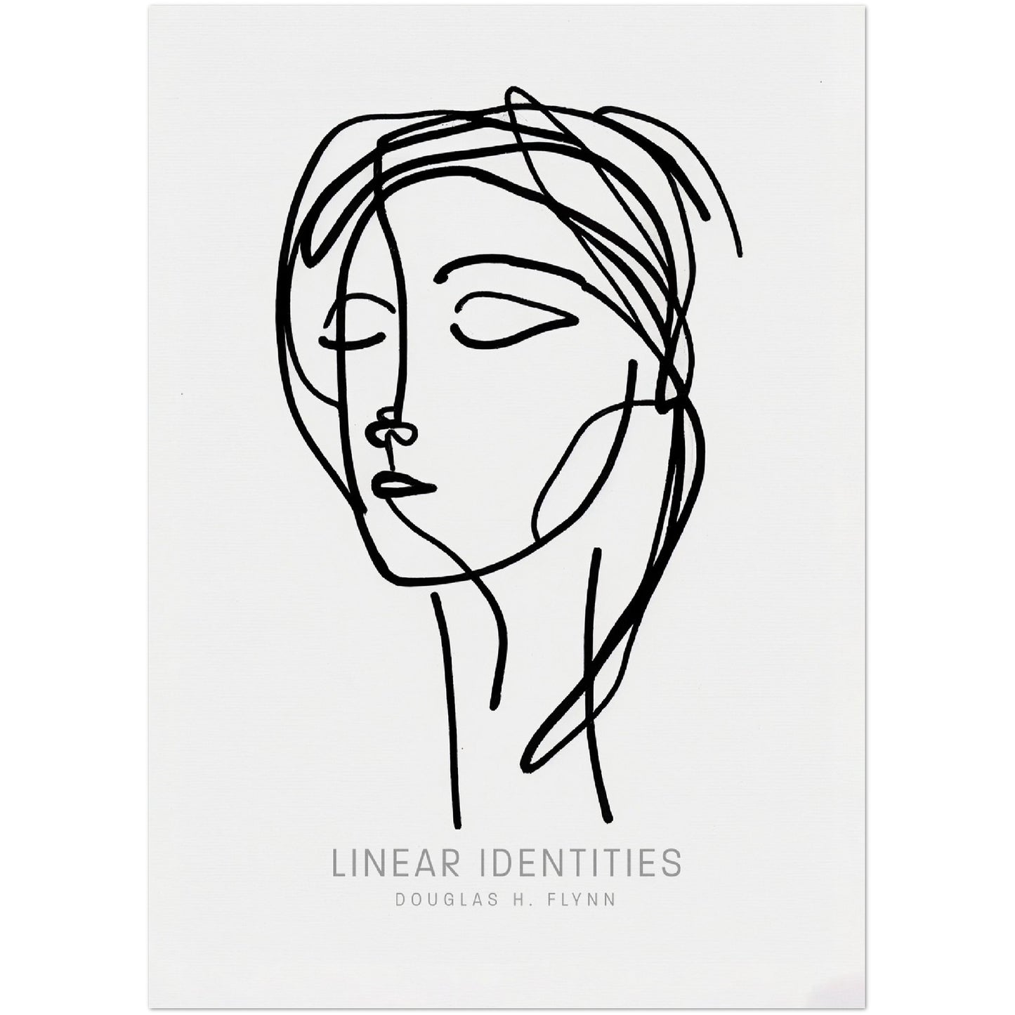 »LinearI dentities« merch poster