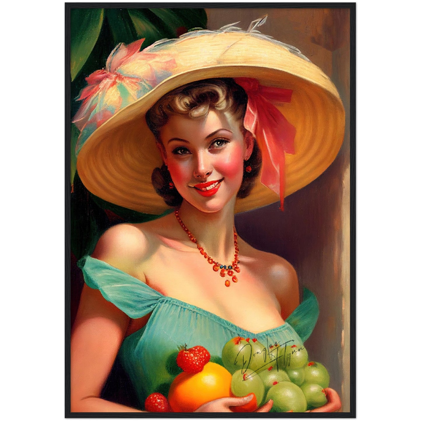 »Sensual Susan« retro poster