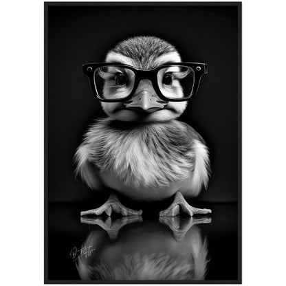 »Wise Quacker« retro poster