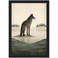 »Wolf Listen and Mull Things Over« retro poster
