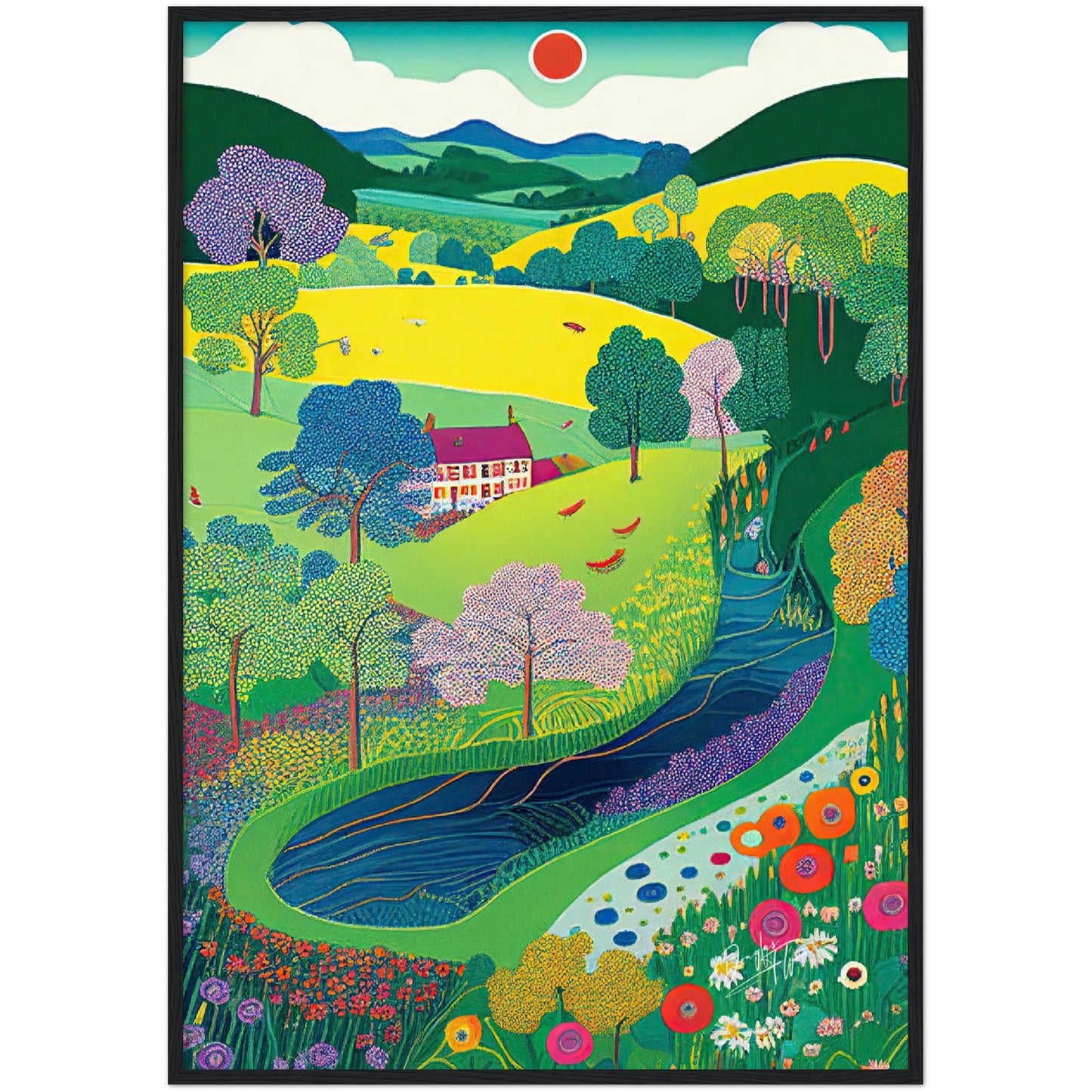 »Wildflowers Countryside«