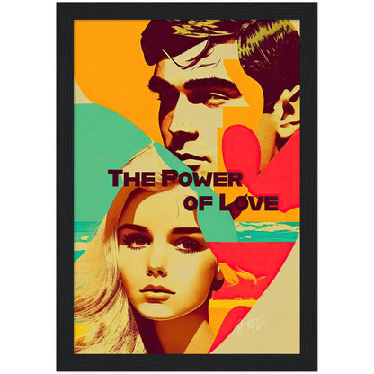 »The Power of Love«retro poster