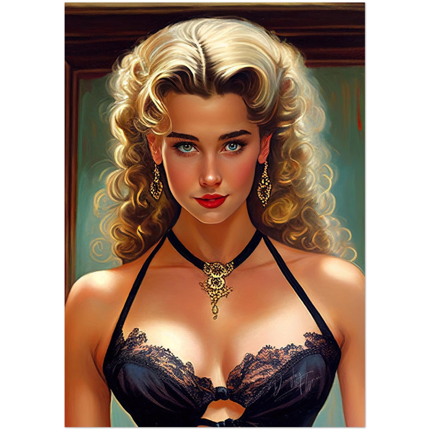 »Steel Sensation« retro poster