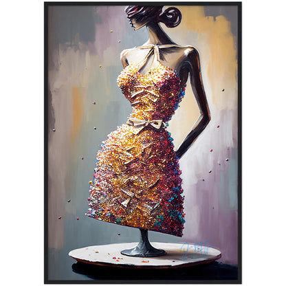 »Prismatic Pleats Dress«