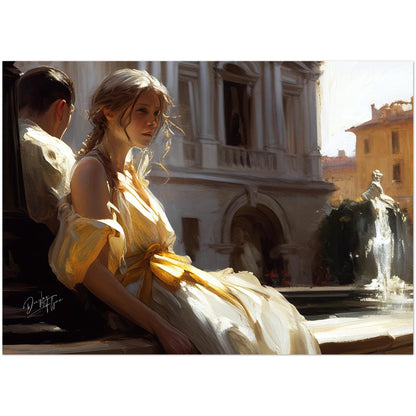 »Girl by the Fountain«