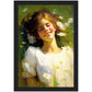 »Isabella In The Field« retro poster