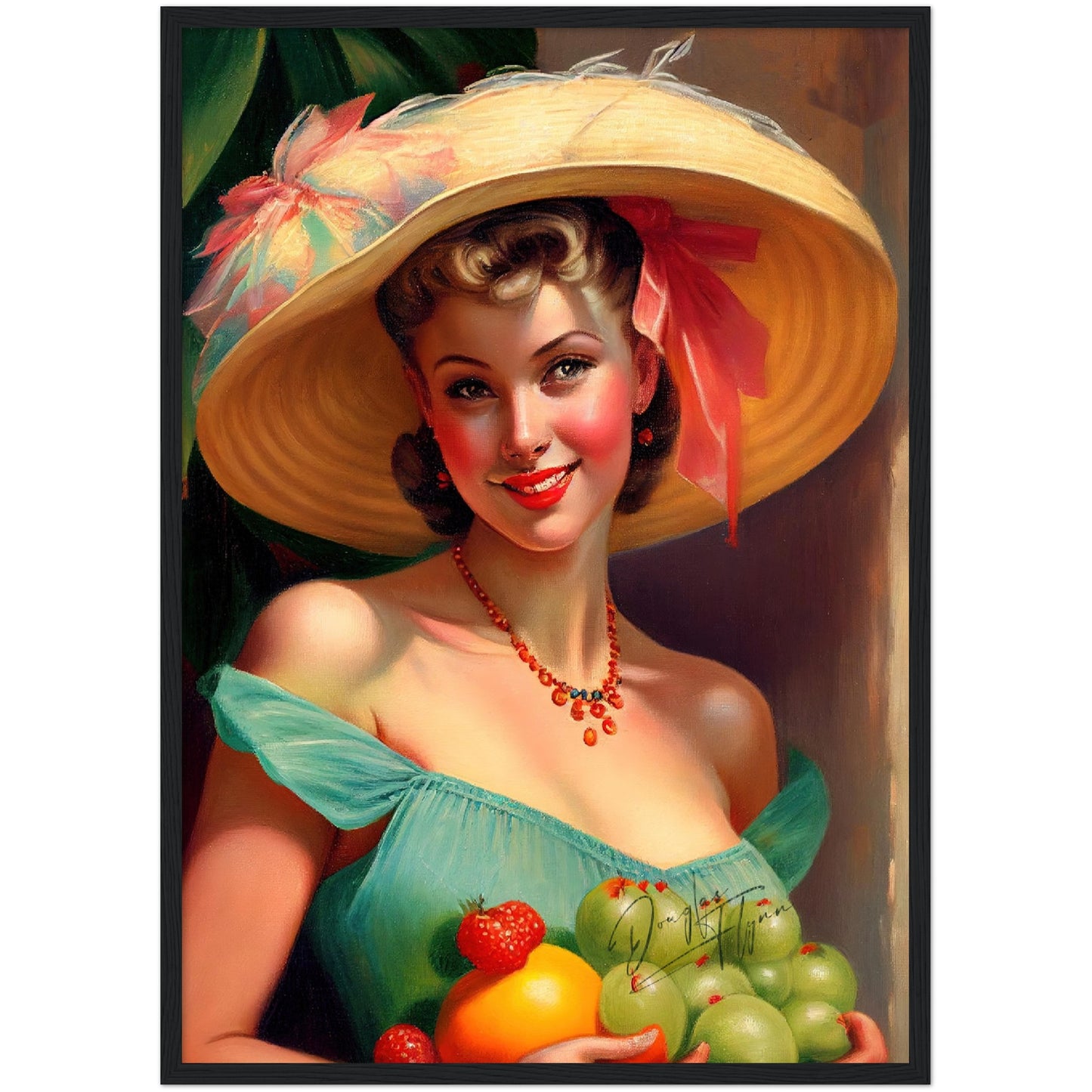 »Sensual Susan« retro poster