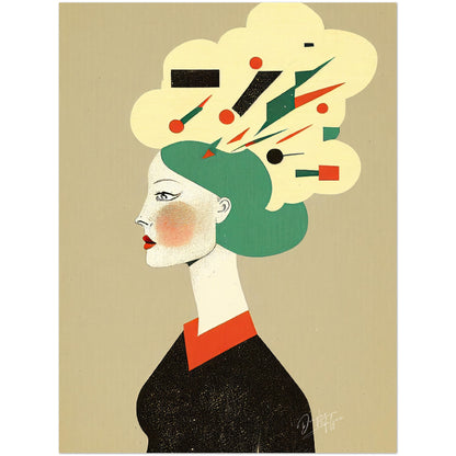 »The Beauty of Friendship« retro poster