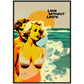 »Love Without Limits«retro poster